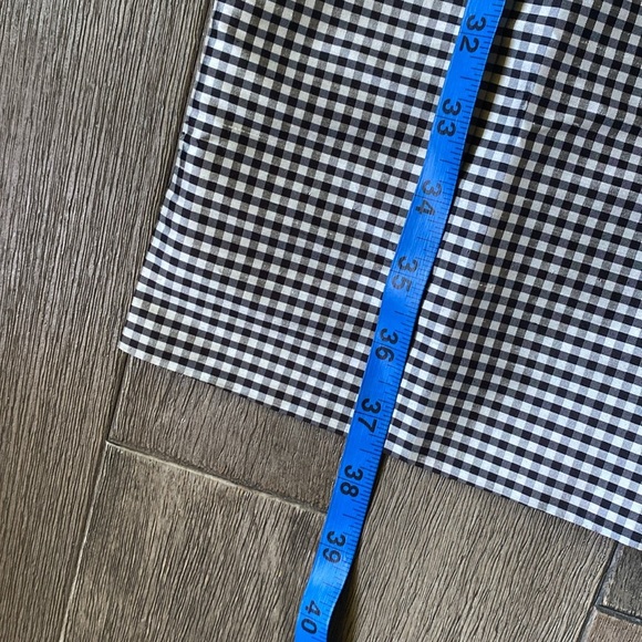 Kate Hill Gingham Pants, 100% Silk, Size 12 - Picture 8 of 8